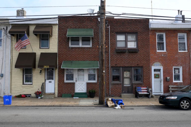 Rowhouses in Bridesburg.