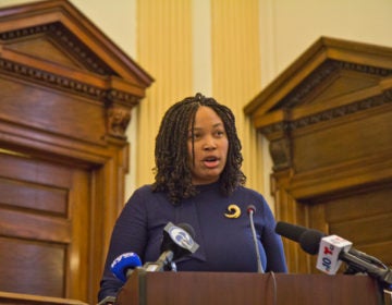 Dr. Monica Taylor is the vice chair of Delaware County Council. (Kimberly Paynter/WHYY)