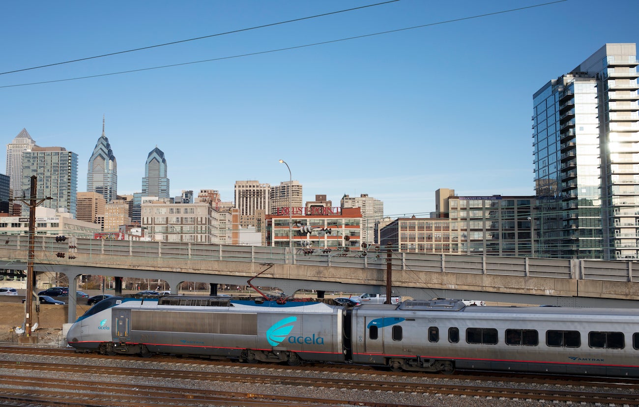 amtrak from new york city to philadelphia