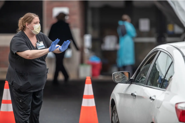 Philadelphia and its surrounding counties have been hard-hit by COVID-19. Now, they want to share resources with areas that didn’t get the brunt of the pandemic. (Michael Bryant/Spotlight PA)