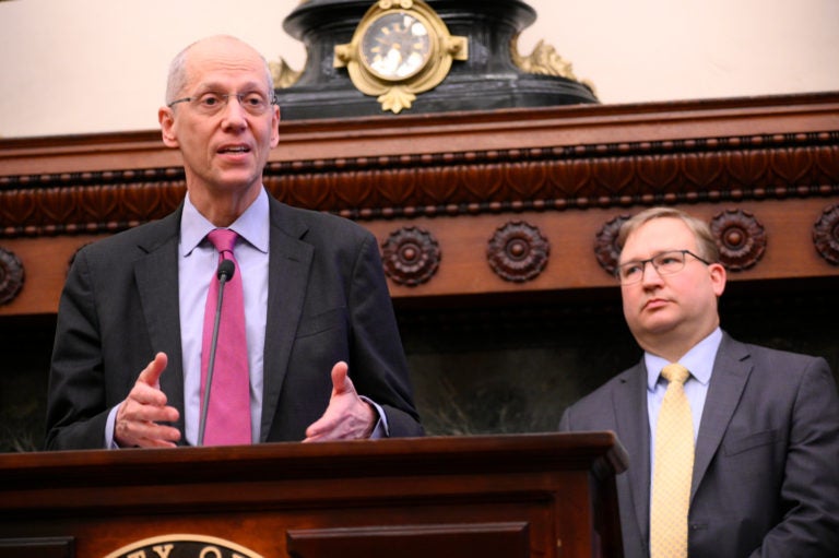 City Health Commissioner Thomas Farley provides an update on COVID-19. on March 6, 2020 (Bastiaan Slabbers for WHYY)