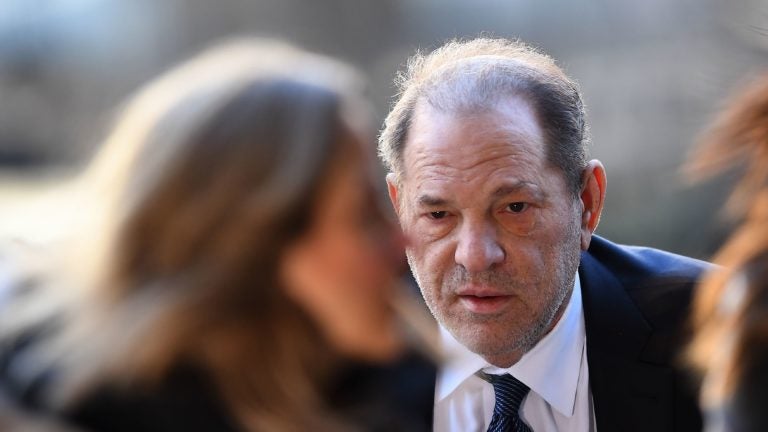 Harvey Weinstein arrives at the courthouse in Manhattan for a hearing last month. The jury convicted the disgraced Hollywood mogul of rape and sexual abuse after six women testified that Weinstein sexually assaulted them. (Johannes Eisele/AFP via Getty Images)