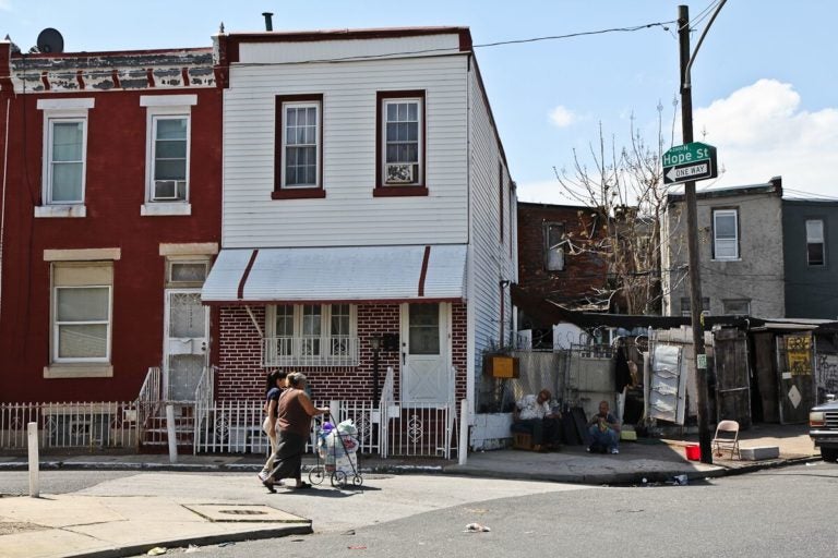 Philadelphia rowhomes (WHYY file photo)