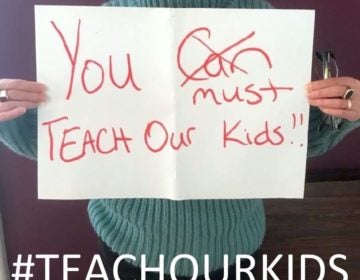PCCY has started the social media campaign, #Teachourkids. (Courtesy of PCCY)