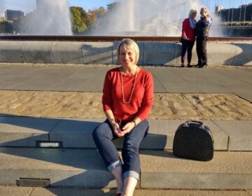 Vicki Simon at Point State Park in Pittsburgh. (Courtesy of Vicki Simon)