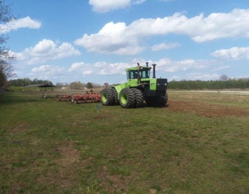 Land for the Boy Scouts' Victory Garden is being prepared for planting at the Akridge Scout Reservation near Dover, Delaware. (Boy Scouts of America, Del-Mar-Va Council)