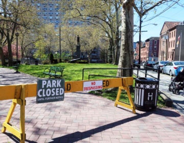 Stevens Park in Hoboken, N.J.