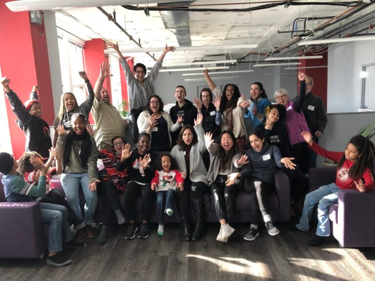 Members of Bread & Roses Racial and Economic Justice Giving Project celebrating as they work to raise money for grassroots community organizing. (Bread and Roses)
Bread and Roses.jpeg 