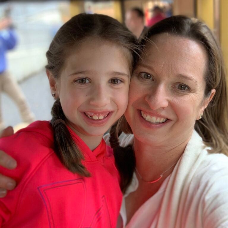 Samantha Southall and her 10 1/2-year-old daughter, who fractured her wrist amid the coronavirus pandemic. (Courtesy of Samantha Southall)