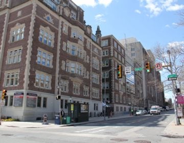 The Hospital of the University of Pennsylvania is reportedly considering erecting a medical hospital on Spruce Street between 34th and 36th Streets. (Emma Lee/WHYY)