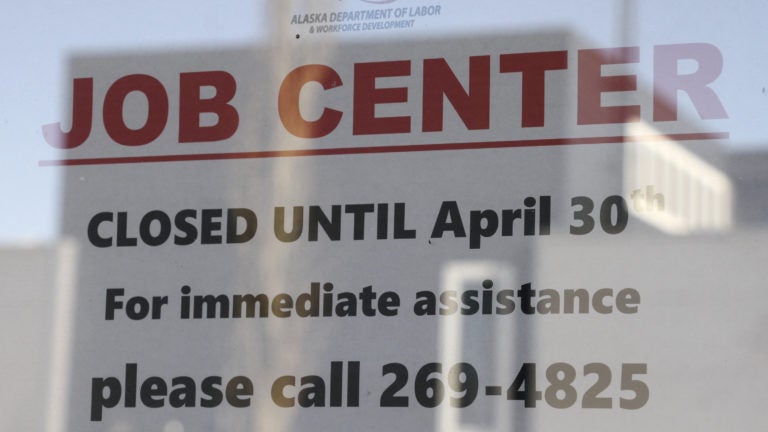 With much of the country ordered to stay at home, countless businesses have shut down and millions are out of work. (Mark Thiessen/AP)