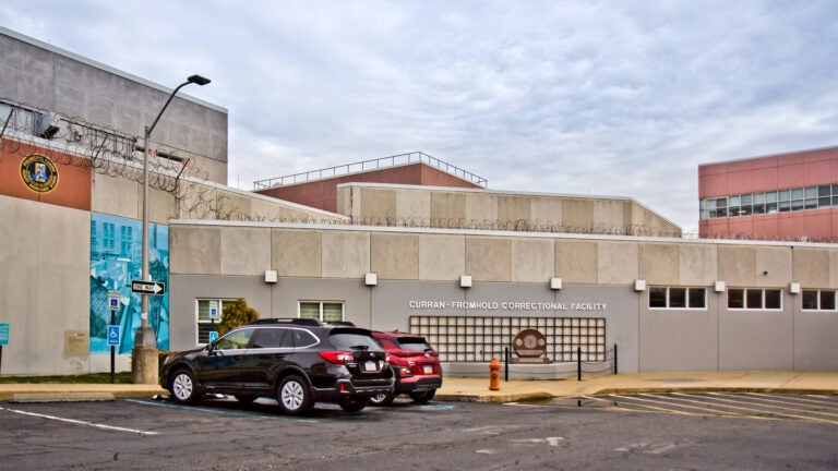 The exterior of Curran-Fromhold Correctional Facility