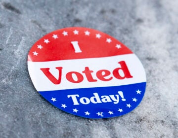 Voting sticker