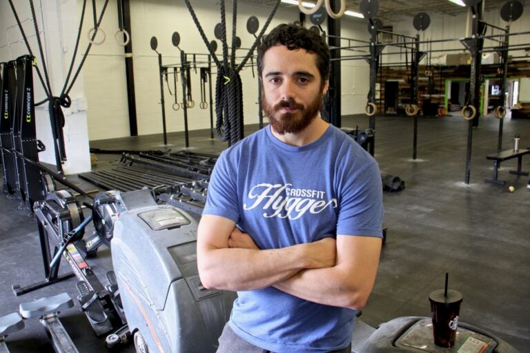 Thomas Alfinito is the owner of a Crossfit Hygge gym franchise in Mount Laurel, N.J. (Emma Lee/WHYY)