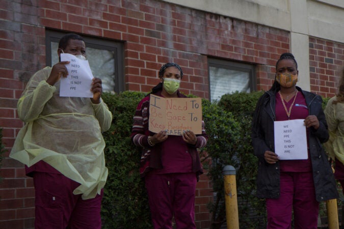 Nursing Home Staffs Bear Witness To Staggering COVID-19 Toll - WHYY