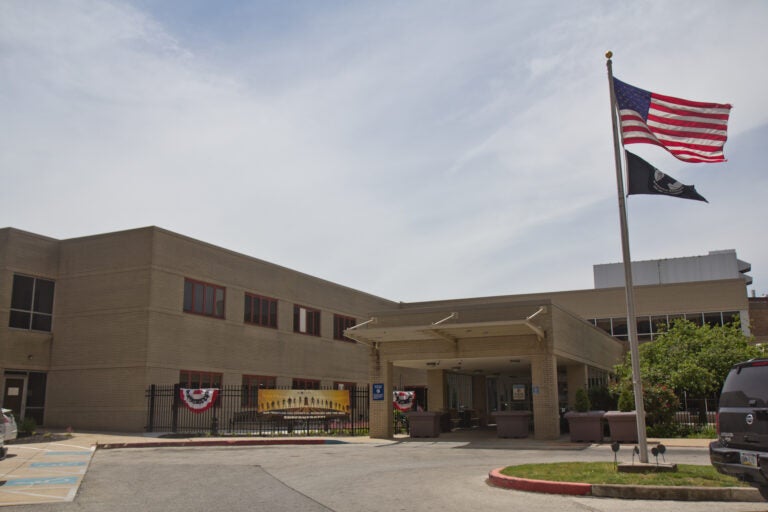 The U.S. Dept. of Veterans Affairs Community Living Center in West Philadelphia. (Kimberly Paynter/WHYY)