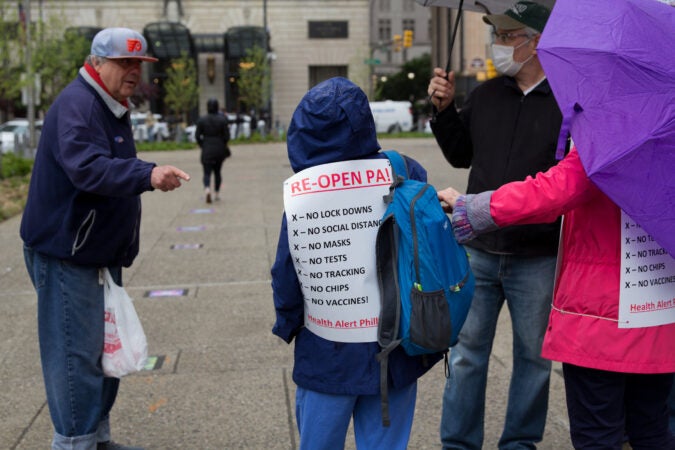 Reopen Philly coronavirus protest