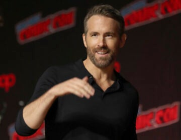 This Oct. 3, 2019 file photo shows Ryan Reynolds at New York Comic Con. (AP Photo/Steve Luciano)