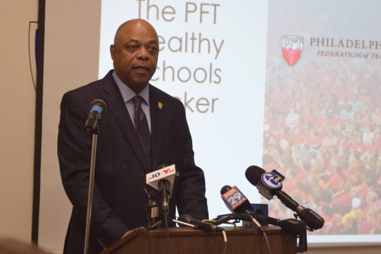 Philadelphia Federation of Teachers President Jerry Jordan. (Greg Windle)