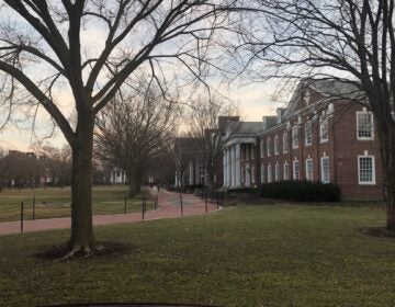 The University of Delaware campus in Newark. (Cris Barrish/WHYY)