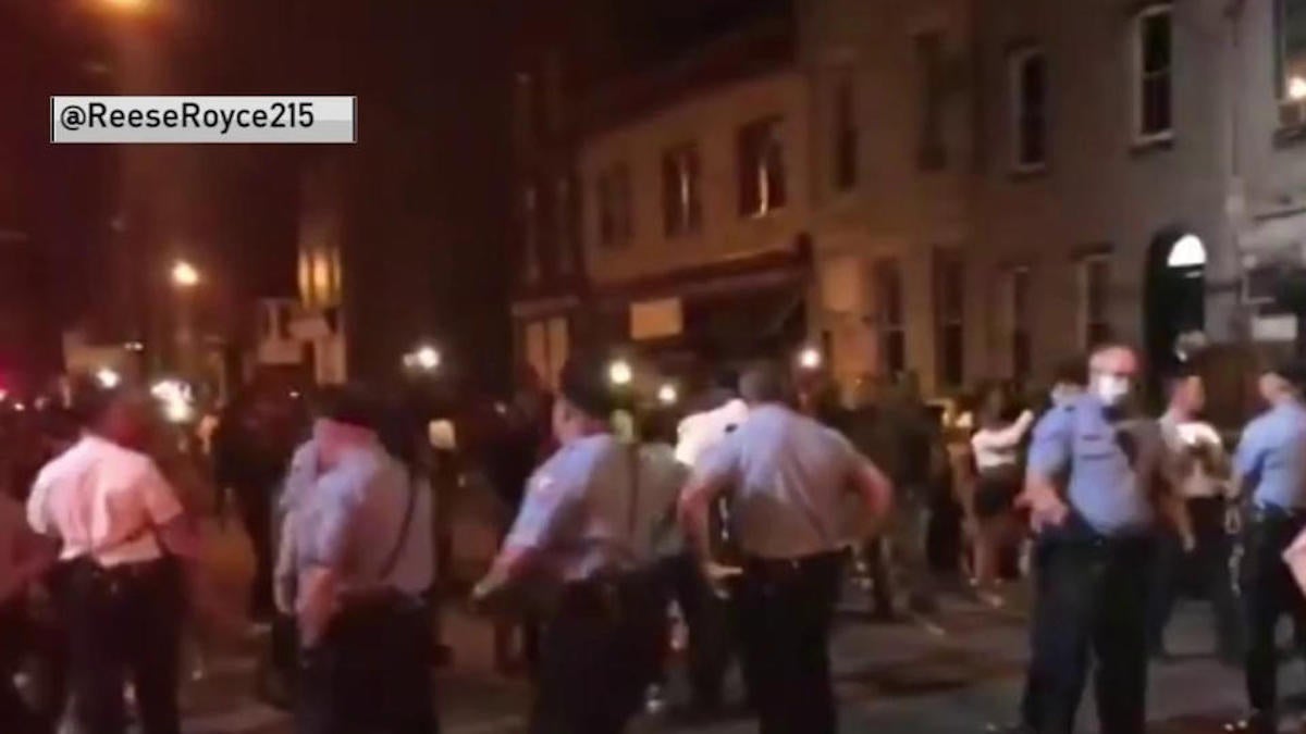 Philly police break up large street party in defiance of stayathome