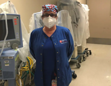 Maureen May, a registered nurse in the infant intensive care unit at Temple University Hospital. (Courtesy Maureen May)