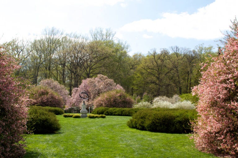 Sundial Garden at the Winterthur Museum