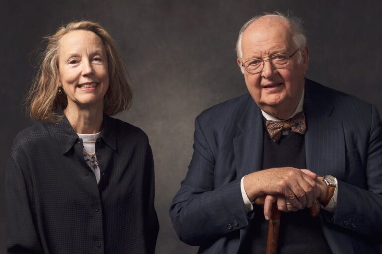 Anne Case and Angus Deaton, Princeton economists and husband-and-wife co-authors of the new book, 