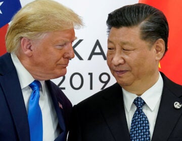 President Trump and China's President Xi Jinping