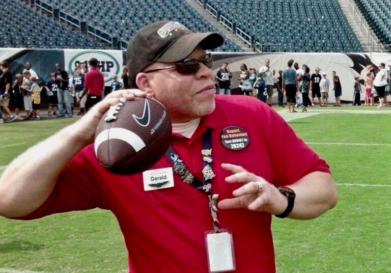 Gerald Baker was a big Eagles fan and worked part-time at Lincoln Financial Field. (Courtesy of Tinisha Baker)