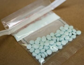 Tablets believed to be laced with fentanyl