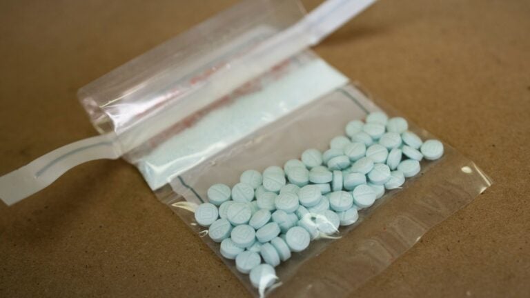 Tablets believed to be laced with fentanyl