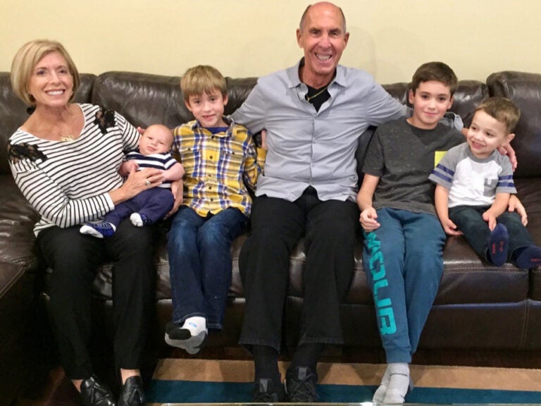 Denise and Richard Victor of Bloomfield Hills, Mich., have been missing their grandkids, whom they haven't seen since February. Before the pandemic, they had regular visits with grandsons (from left) Daren Cosola, Stirling Victor, Davis Victor and Lucas Cosola. (Courtesy of the Victor family)