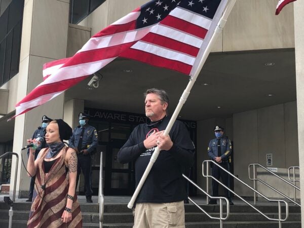 Reopen Delaware protest