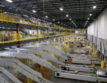 Amazon fulfillment facility