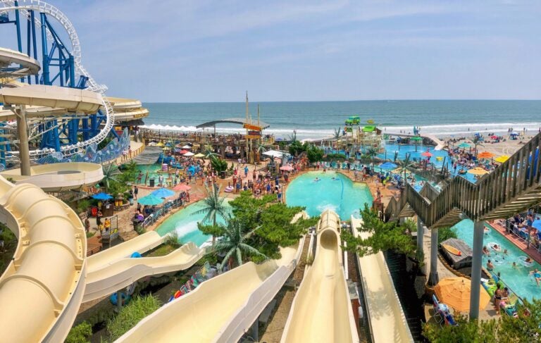 Ocean Oasis Water Park and Beach Club in Wildwood, New Jersey.