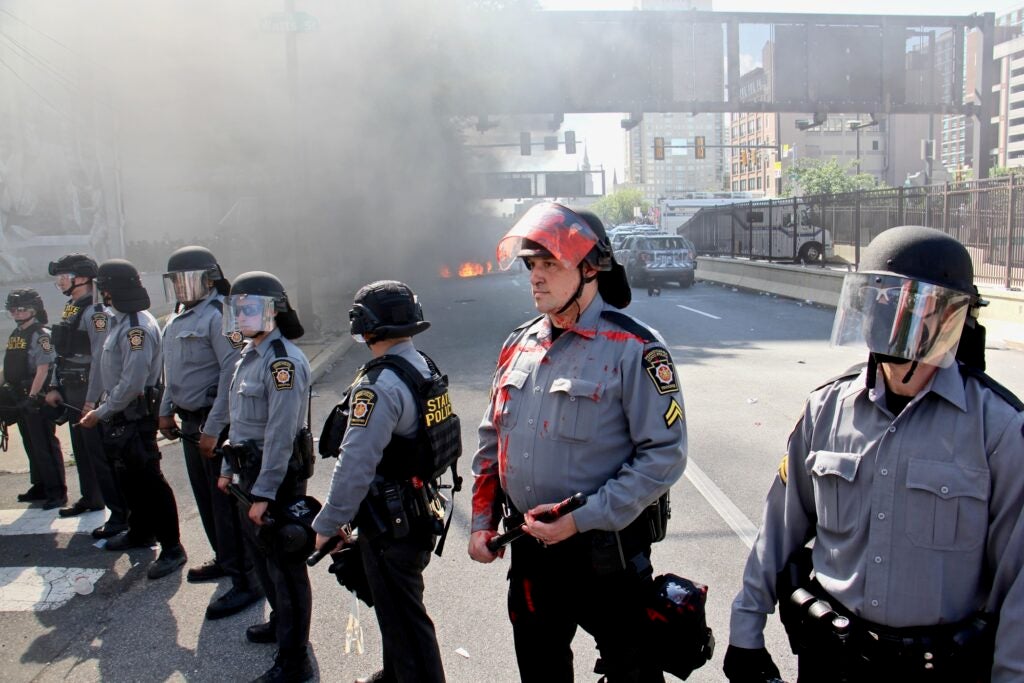 Photo essay Daily protests in Philly are a drumbeat for police reform