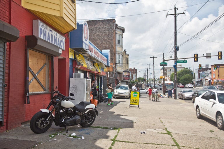 Nice pharmacy on the 100 E block of Allegheny Avenue in Kensington. (Kimberly Paynter/WHYY)