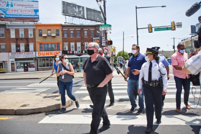 Mayor Jim Kenney and Police Commissioner Danielle Outlaw