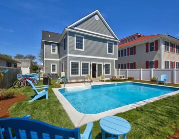 Rental homes with a private pool like this one in Rehoboth Beach are especially popular with vacationers who've been flooding realty offices with phone calls now that the state's ban on short-term rentals has expired. (courtesy Seachange Vacation Rentals)