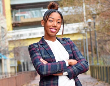 This Nov. 23, 2019 photo shows Pittsburgh Post-Gazette reporter Alexis Johnson in Pittsburgh. (Shantale Davis/@ShanShoots2 via AP)