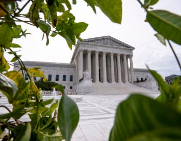 The Supreme Court is seen in Washington, early Monday, June 15, 2020.  (AP Photo/J. Scott Applewhite)