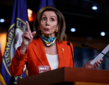 House Speaker Nancy Pelosi of Calif., speaks at a news conference on Capitol Hill in Washington, Friday, June 26, 2020. (AP Photo/Carolyn Kaster)