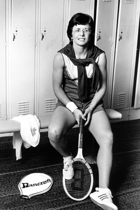 Billie_Jean_King_©Lynn_Gilbert_1978 Billie Jean King photographed by ©Lynn Gilbert 1978, New York (Lynn Gilbert/CC BY-SA)