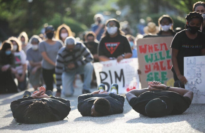 BLM march in Glen Rock