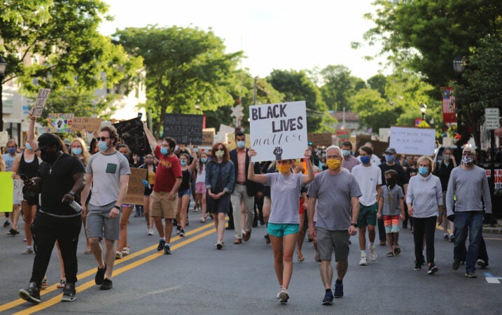 BLM march in Glen Rock