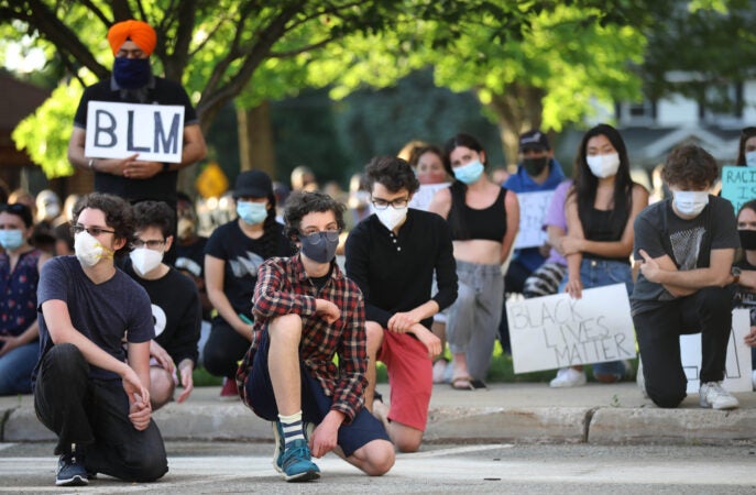 BLM march in Glen Rock