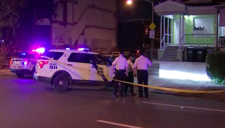 Six people were shot early Friday morning on North Broad Street in Philadelphia’s Hunting Park neighborhood. (NBC10)