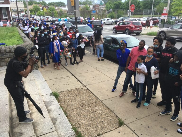 The scene at Mastery Shoemaker's graduation on June 11. (Photo by Bill Hangley) 