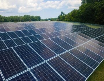Chambersburg in entering a 20-year power purchase agreement with Virginia-based Sun Tribe on a solar facility like the one seen here. (Courtesy Sun Tribe)